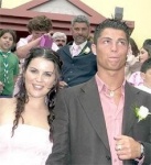 cristiano et sa femme